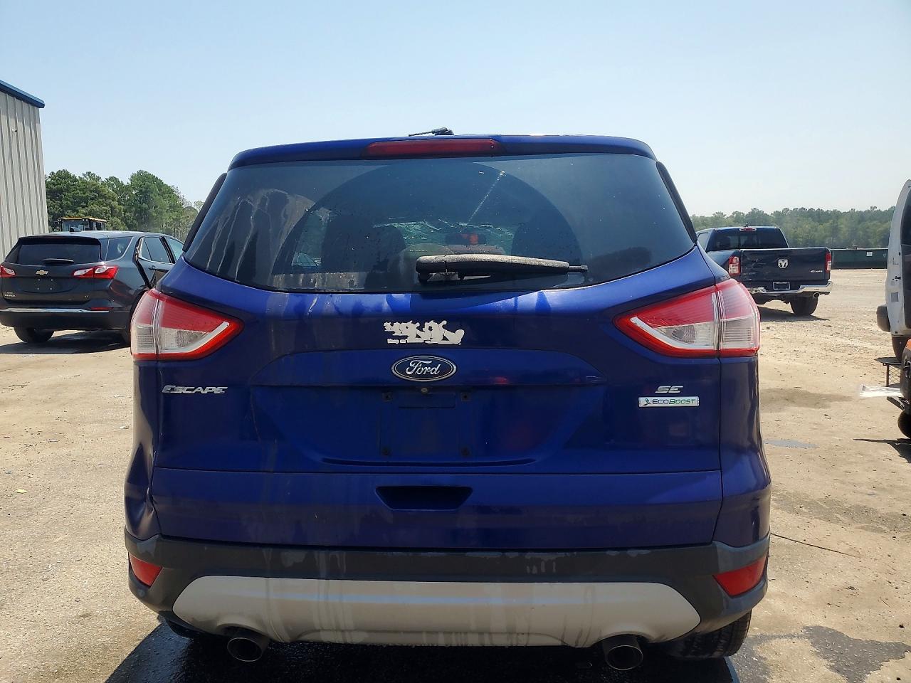 2014 Ford Escape Se Blue vin: 1FMCU0G93EUA14816