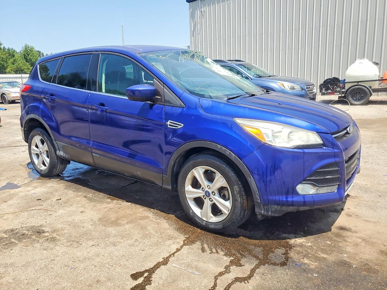 2014 Ford Escape Se Blue vin: 1FMCU0G93EUA14816