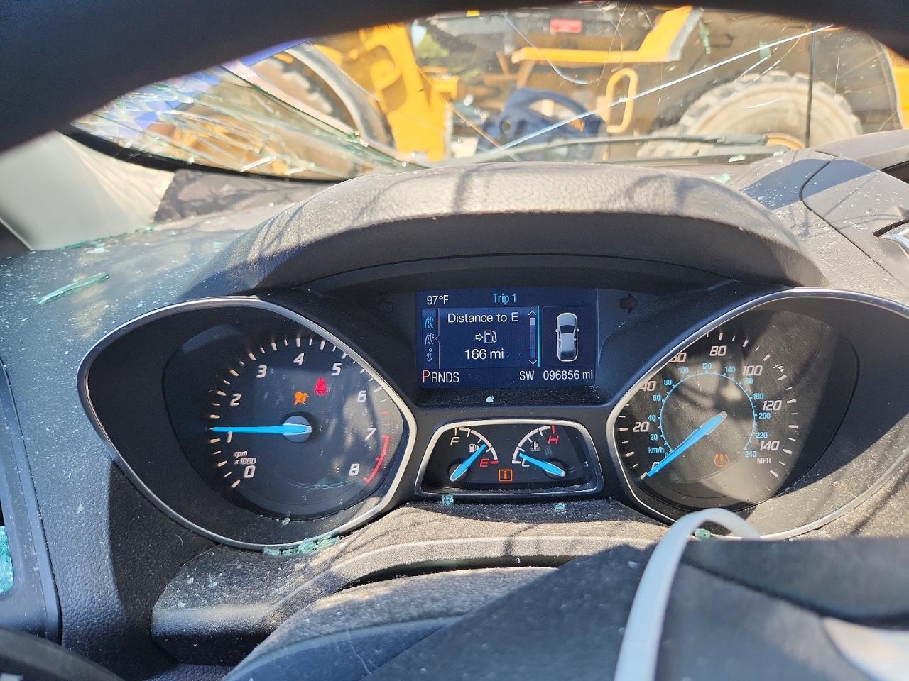 2014 Ford Escape Se Blue vin: 1FMCU0G93EUA14816