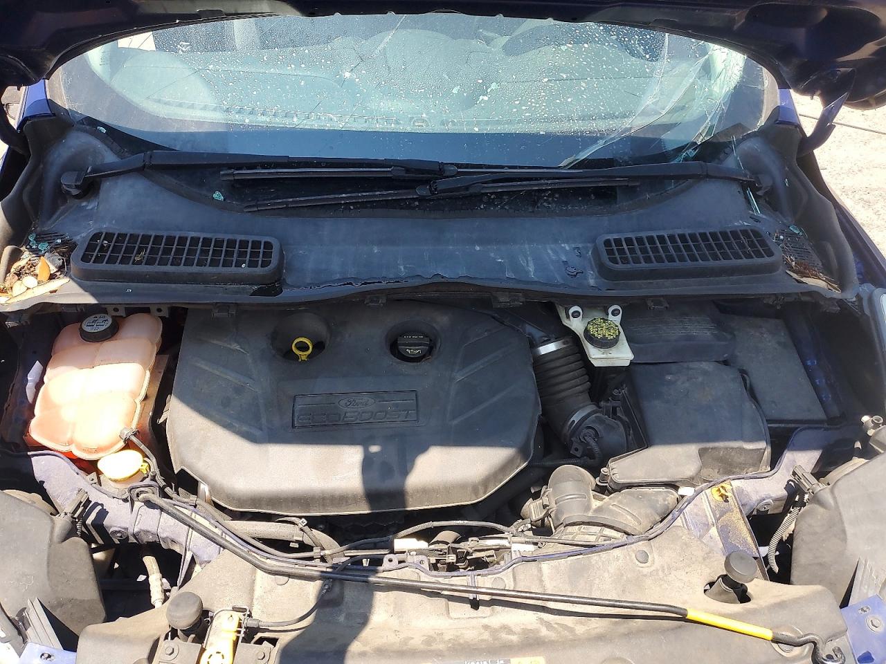 2014 Ford Escape Se Blue vin: 1FMCU0G93EUA14816
