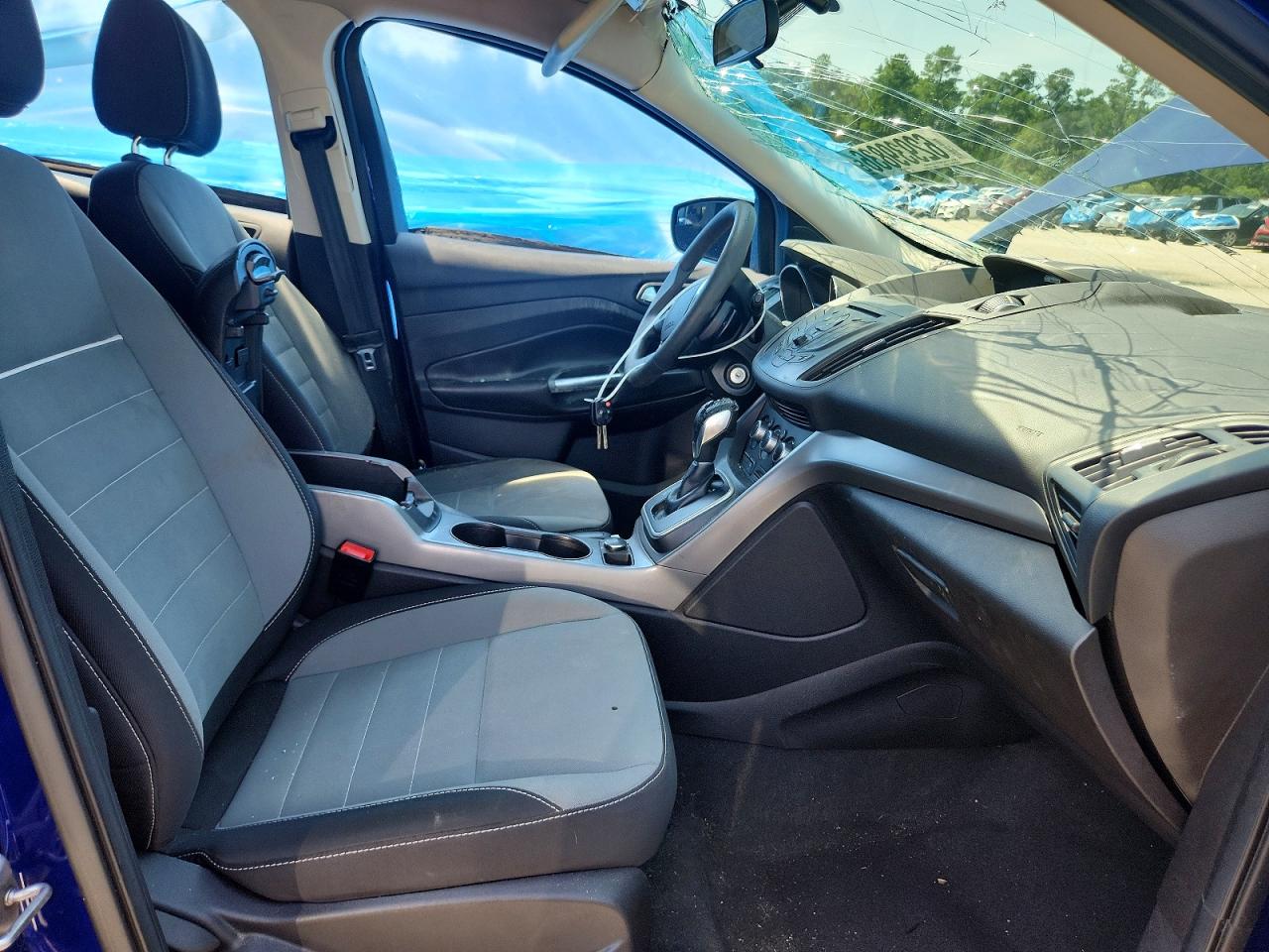 2014 Ford Escape Se Blue vin: 1FMCU0G93EUA14816