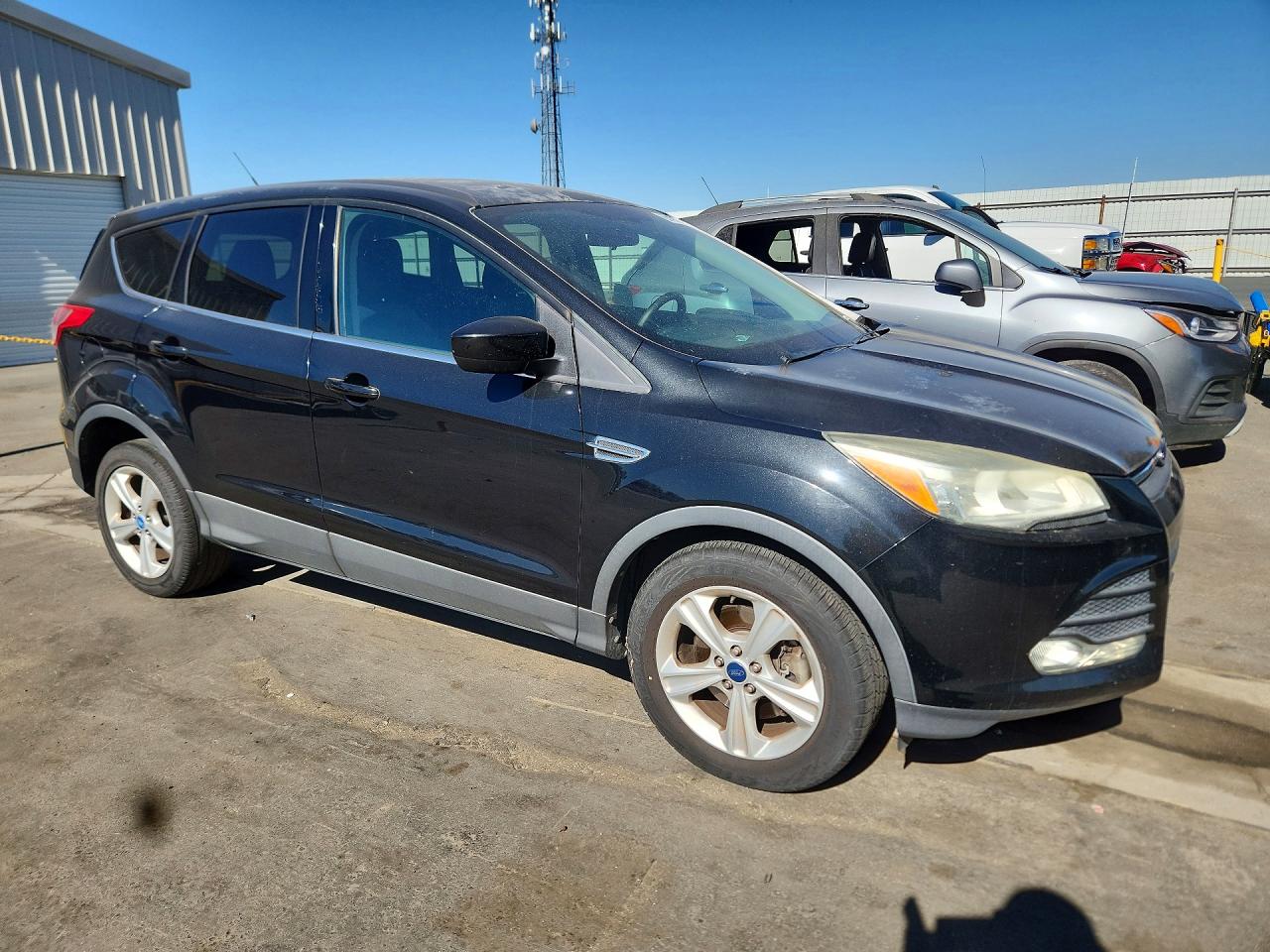 2014 Ford Escape Se Black vin: 1FMCU0G93EUA23161