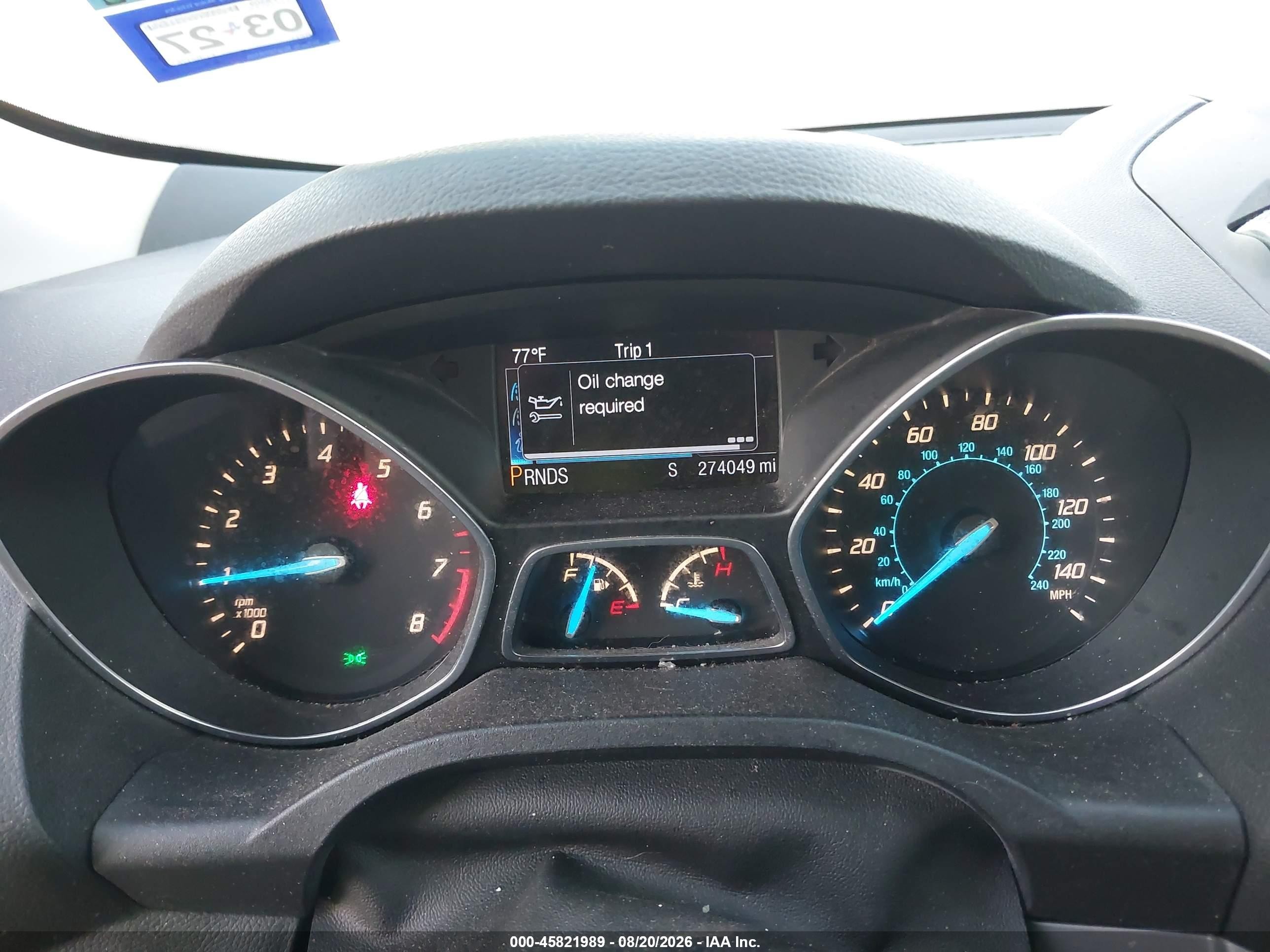 2014 Ford Escape Se White vin: 1FMCU0G93EUB21767