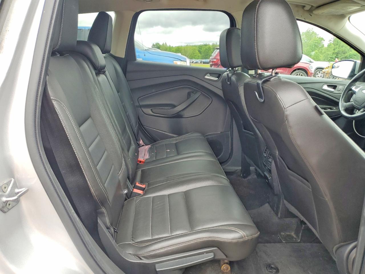 2014 Ford Escape Se Silver vin: 1FMCU0G93EUB25673