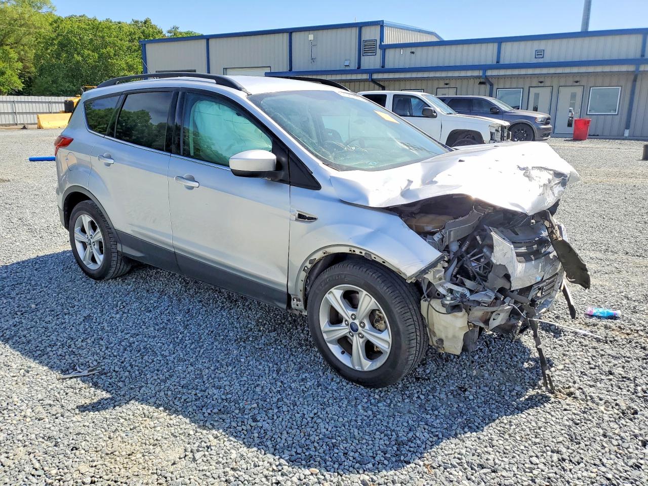 2014 Ford Escape Se Silver vin: 1FMCU0G93EUC16118