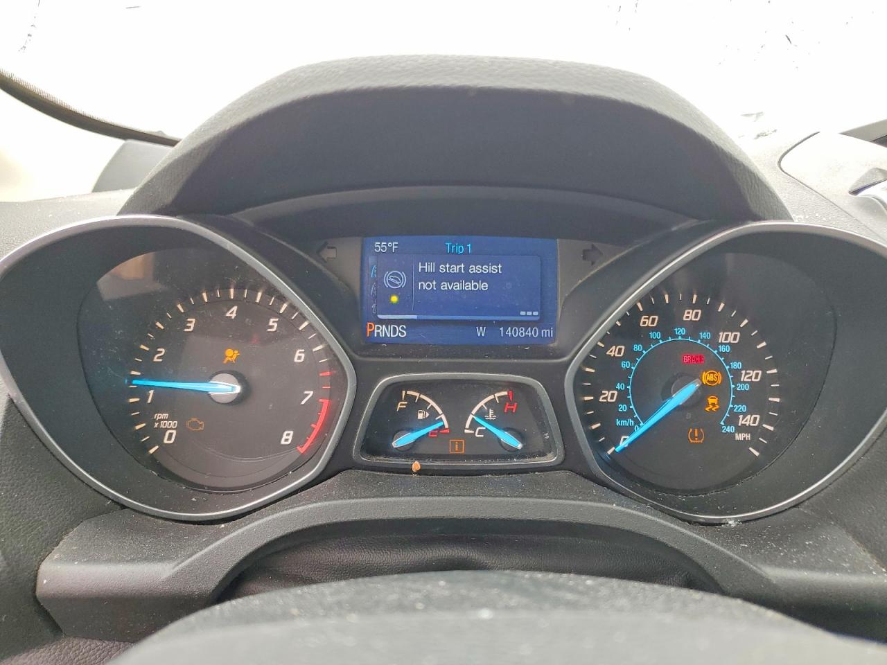 2014 Ford Escape Se White vin: 1FMCU0G93EUD38588
