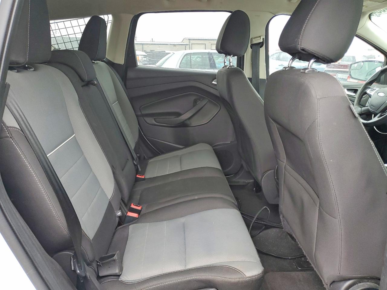 2014 Ford Escape Se White vin: 1FMCU0G93EUD38588