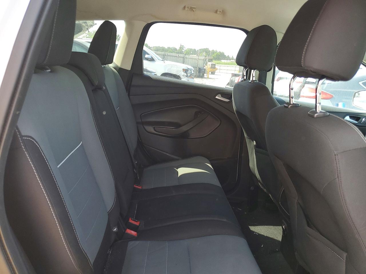 2014 Ford Escape Se White vin: 1FMCU0G93EUE07506