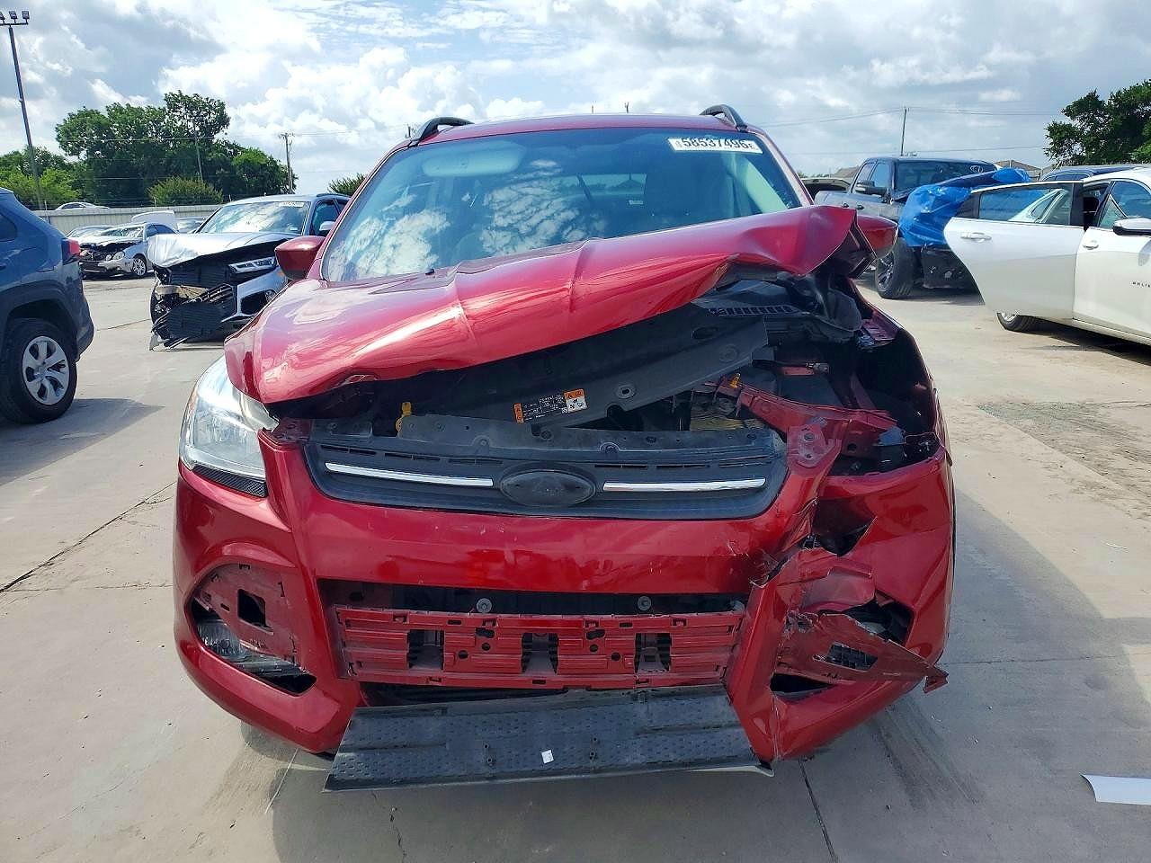 2014 Ford Escape Se Burgundy vin: 1FMCU0G93EUE51831