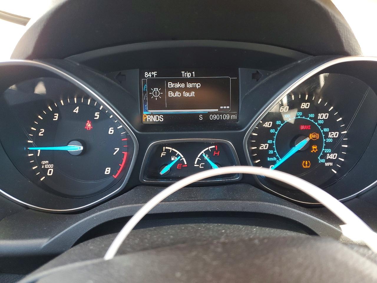 2015 Ford Escape Se Burgundy vin: 1FMCU0G93FUA17894