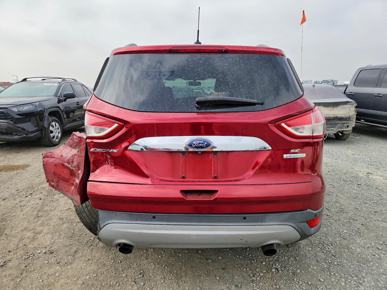 2015 Ford Escape Se Burgundy vin: 1FMCU0G93FUA17894