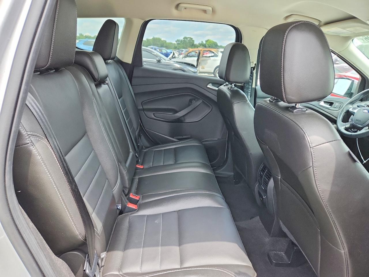 2015 Ford Escape Se Silver vin: 1FMCU0G93FUC23801