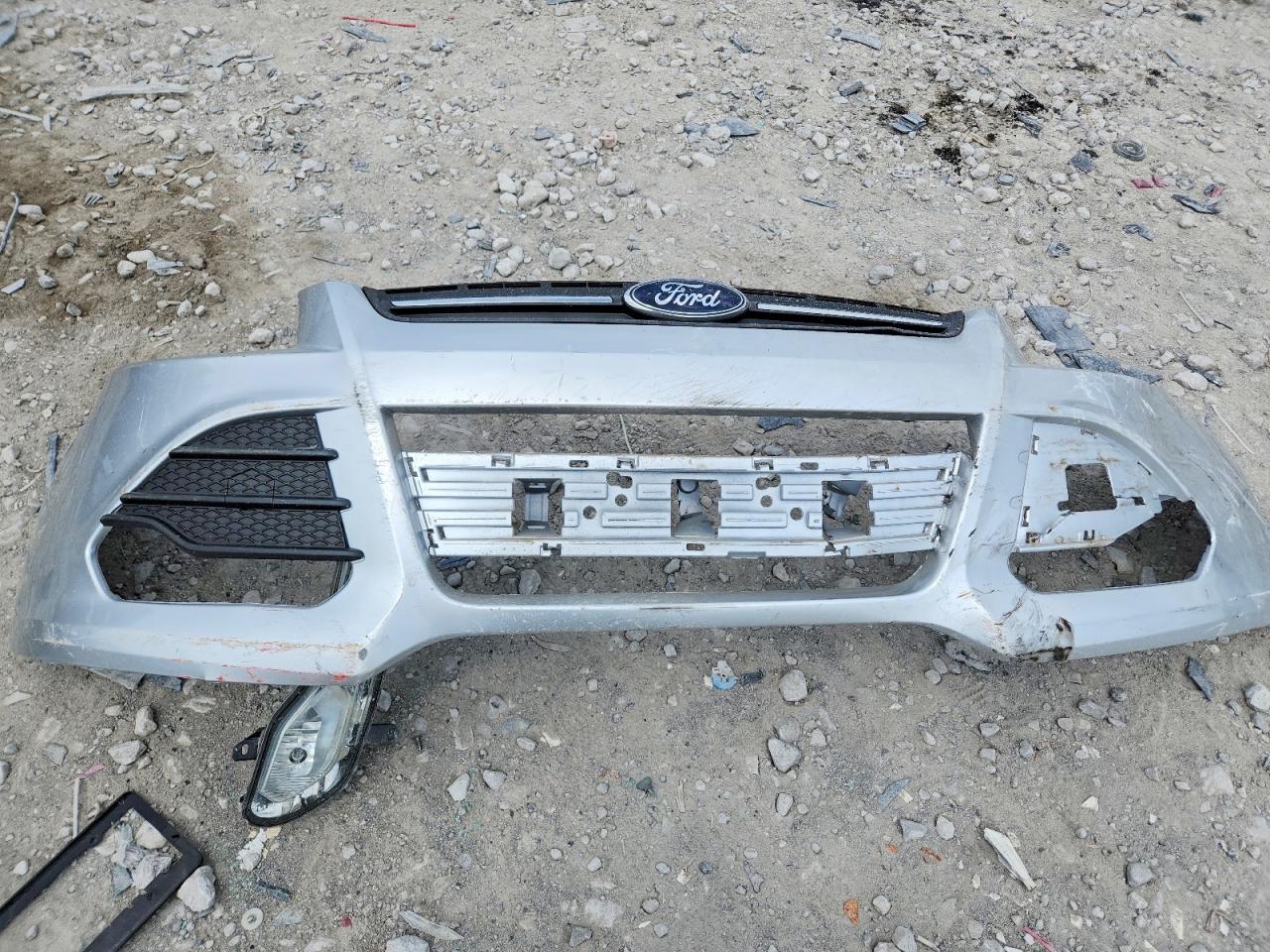 2015 Ford Escape Se Silver vin: 1FMCU0G93FUC23801