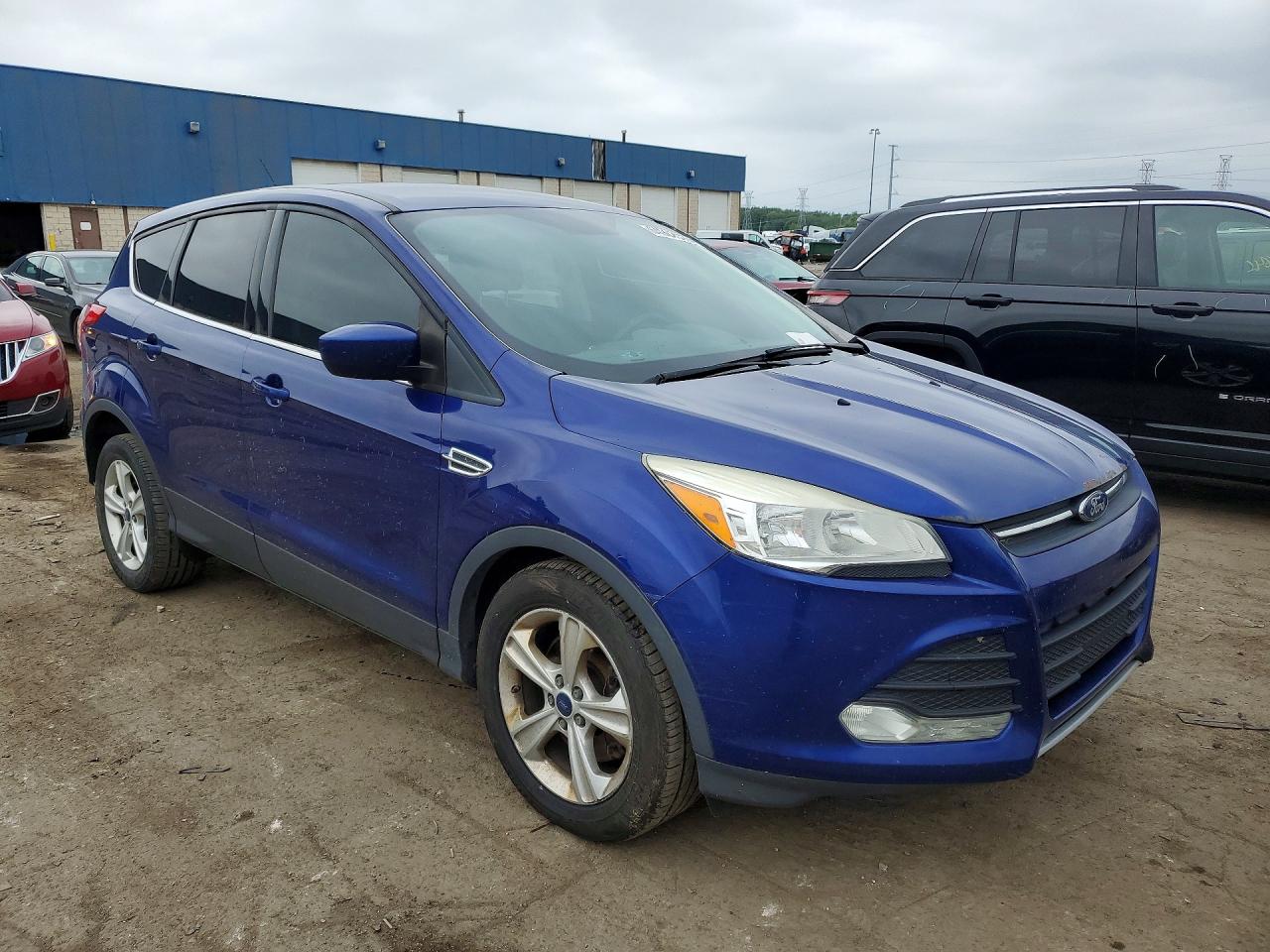 2015 Ford Escape Se Blue vin: 1FMCU0G93FUC76871