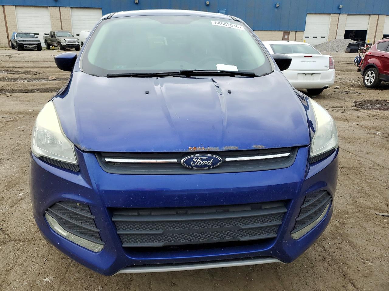 2015 Ford Escape Se Blue vin: 1FMCU0G93FUC76871