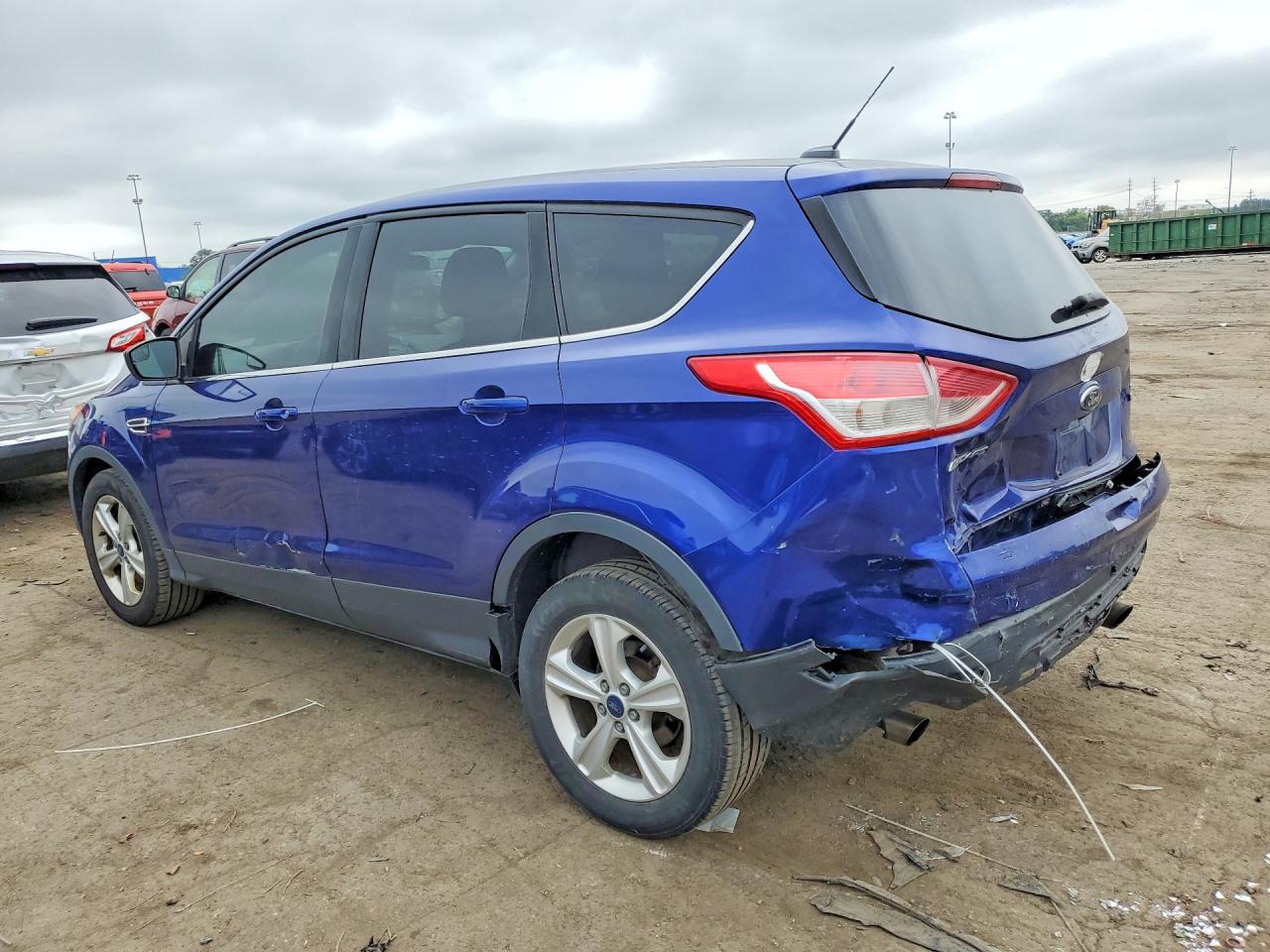 2015 Ford Escape Se Blue vin: 1FMCU0G93FUC76871