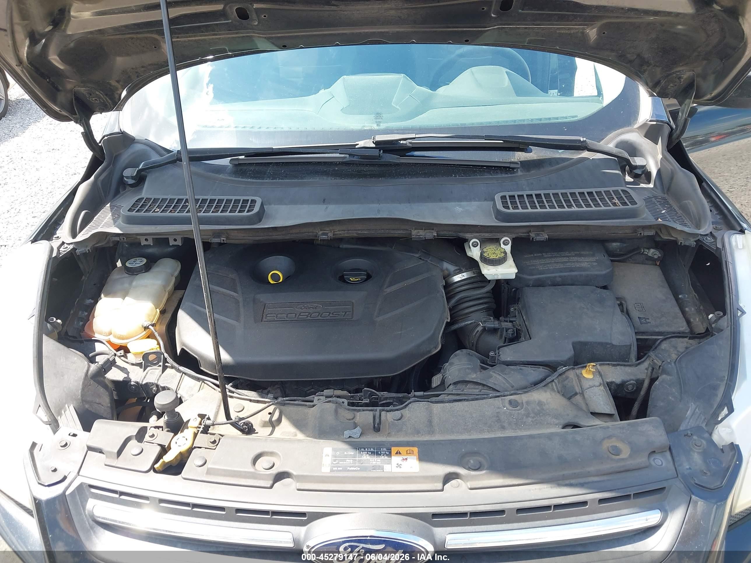 2013 Ford Escape Se Black vin: 1FMCU0G94DUC15607