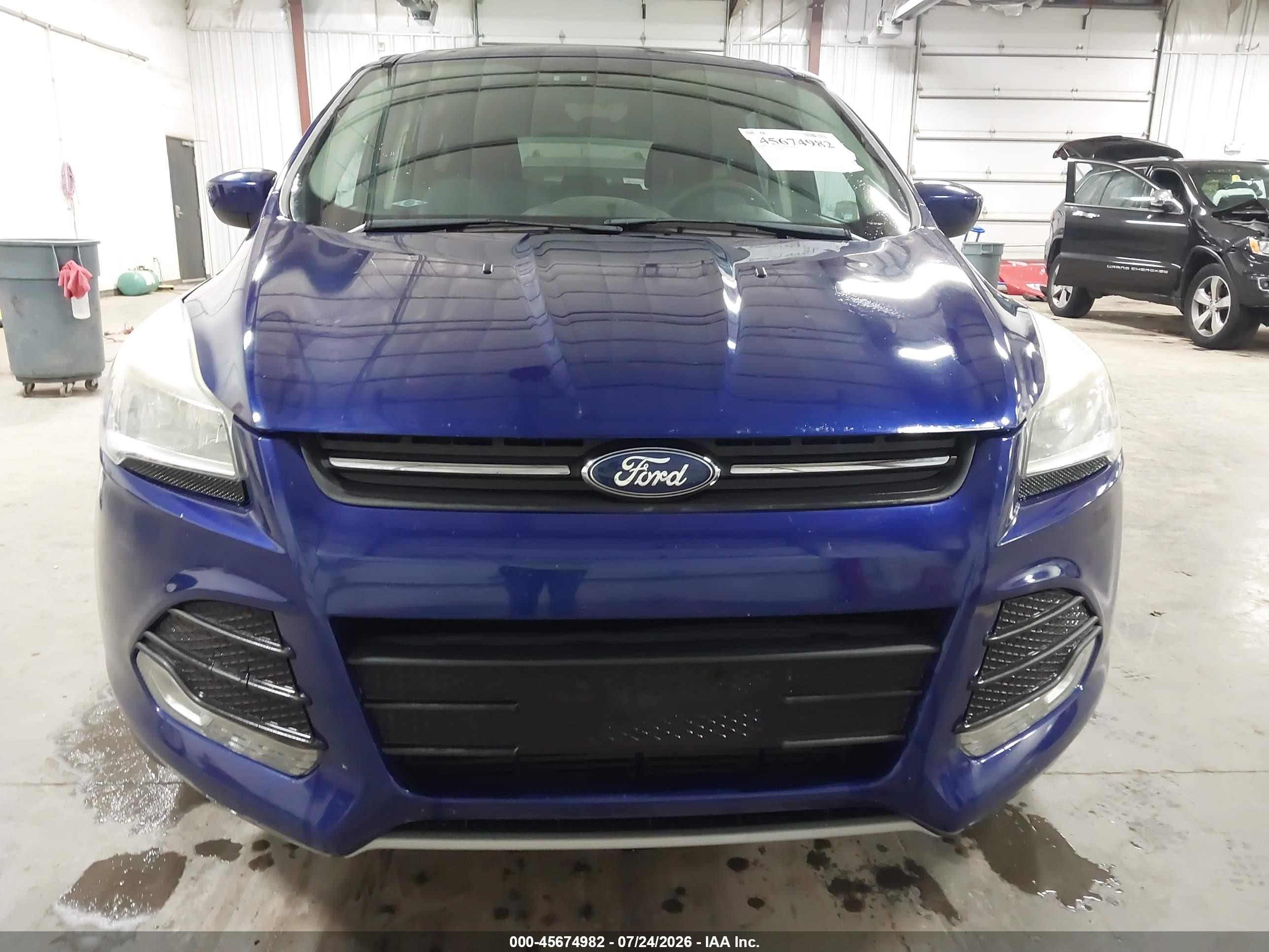 2013 Ford Escape Se Blue vin: 1FMCU0G94DUC59896