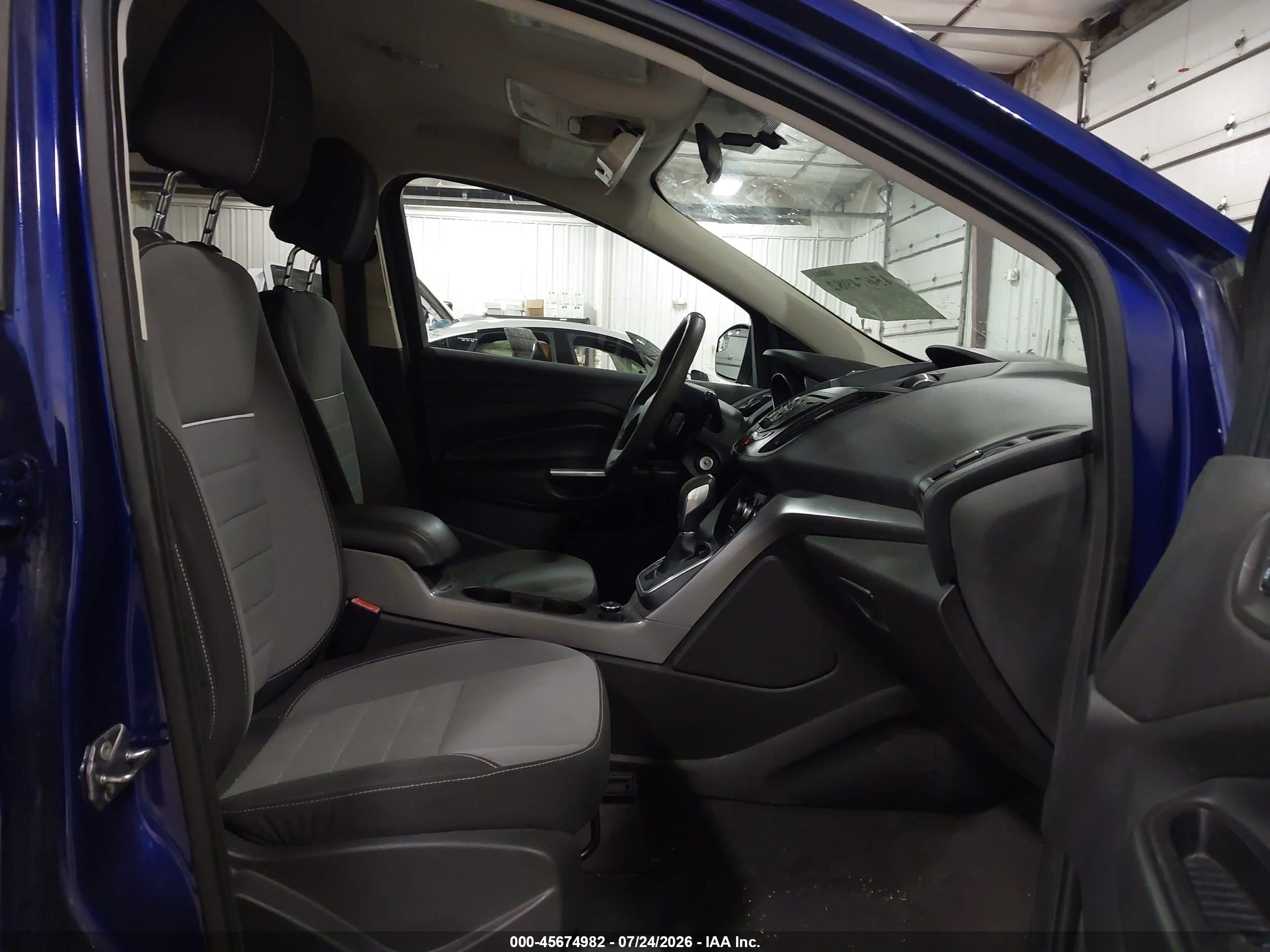 2013 Ford Escape Se Blue vin: 1FMCU0G94DUC59896