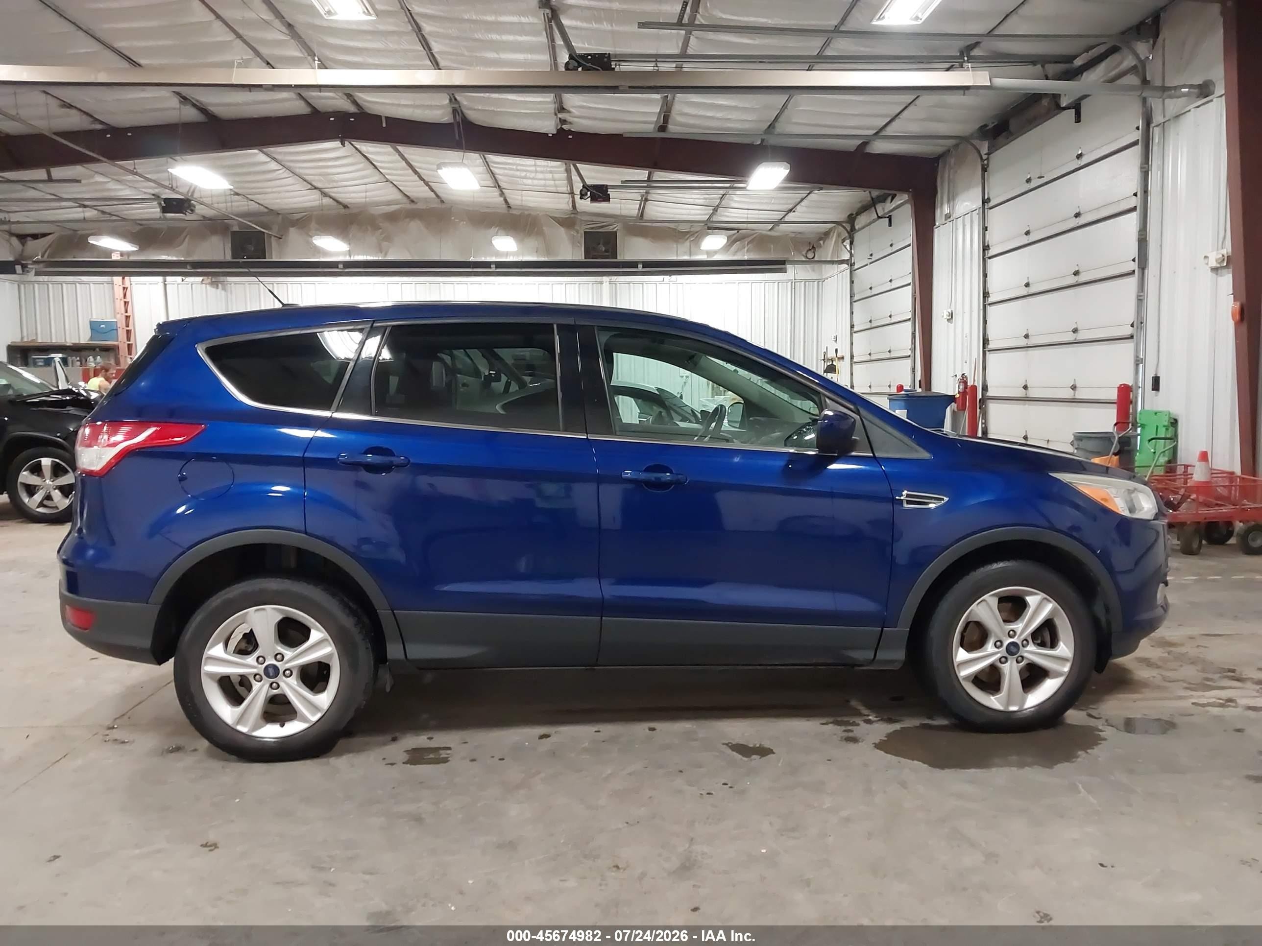 2013 Ford Escape Se Blue vin: 1FMCU0G94DUC59896