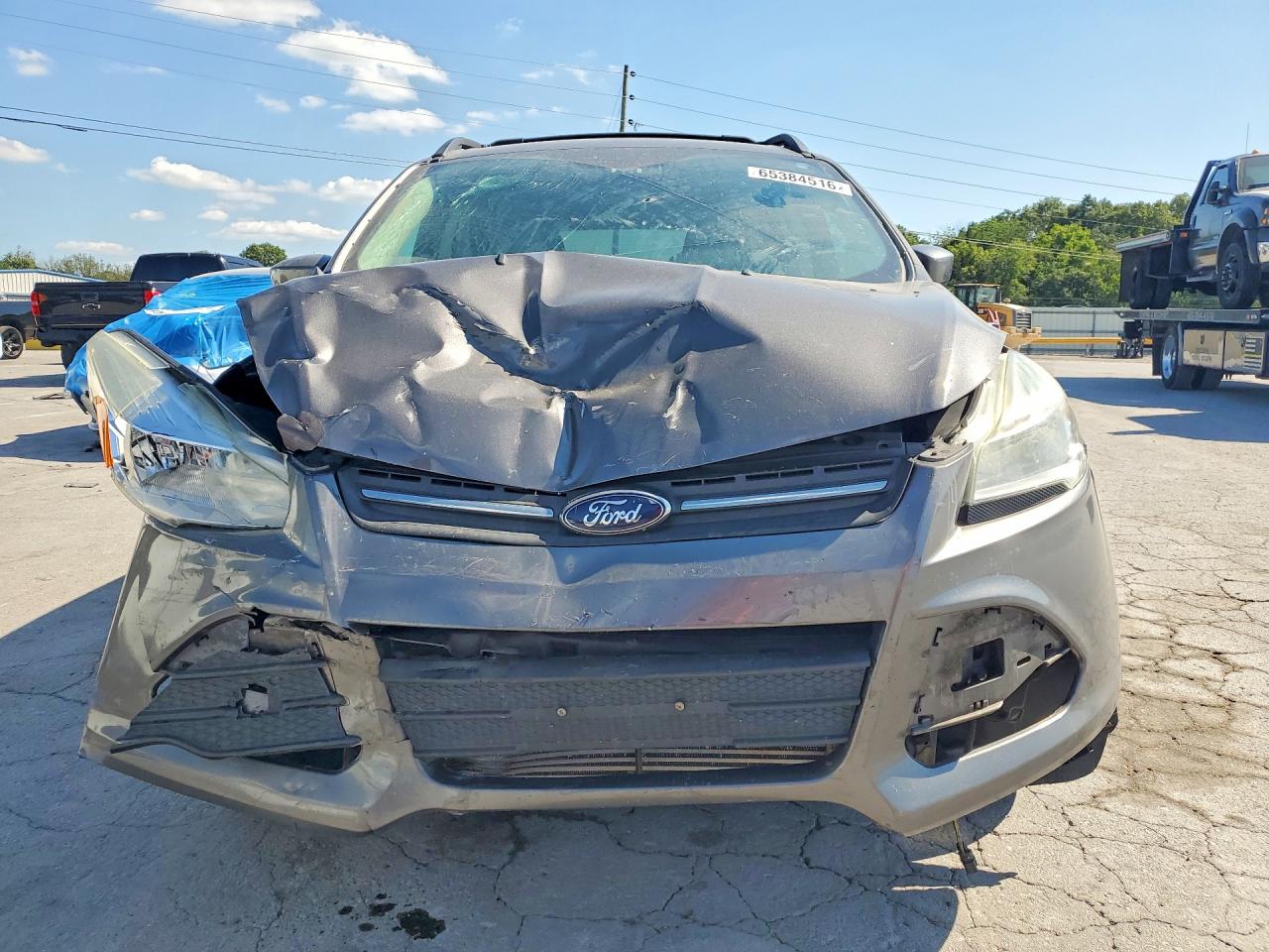 2013 Ford Escape Se Серый vin: 1FMCU0G94DUD15920