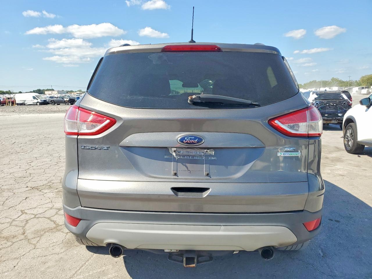 2013 Ford Escape Se Серый vin: 1FMCU0G94DUD15920