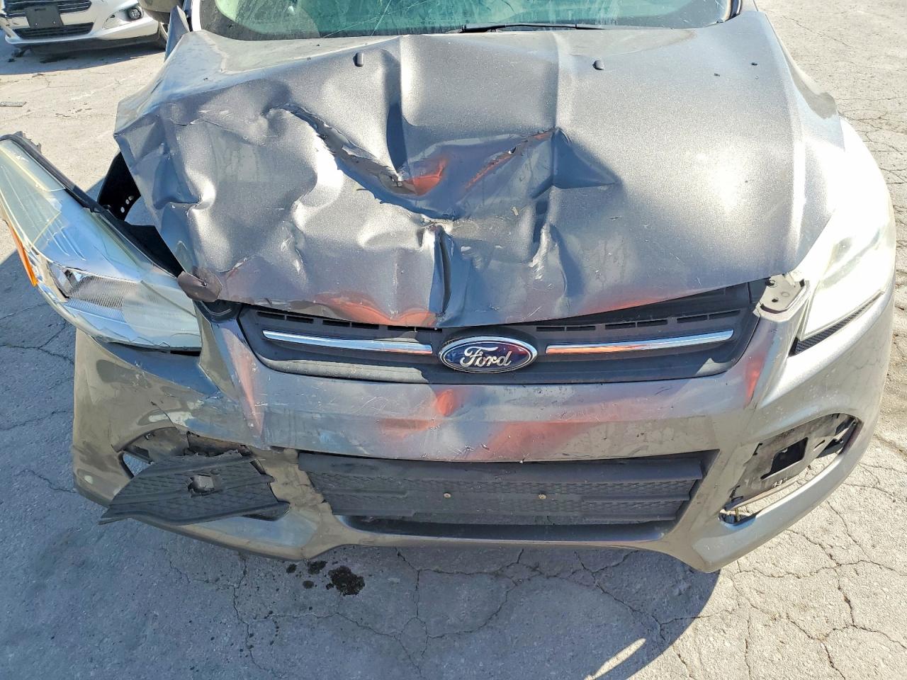 2013 Ford Escape Se Серый vin: 1FMCU0G94DUD15920