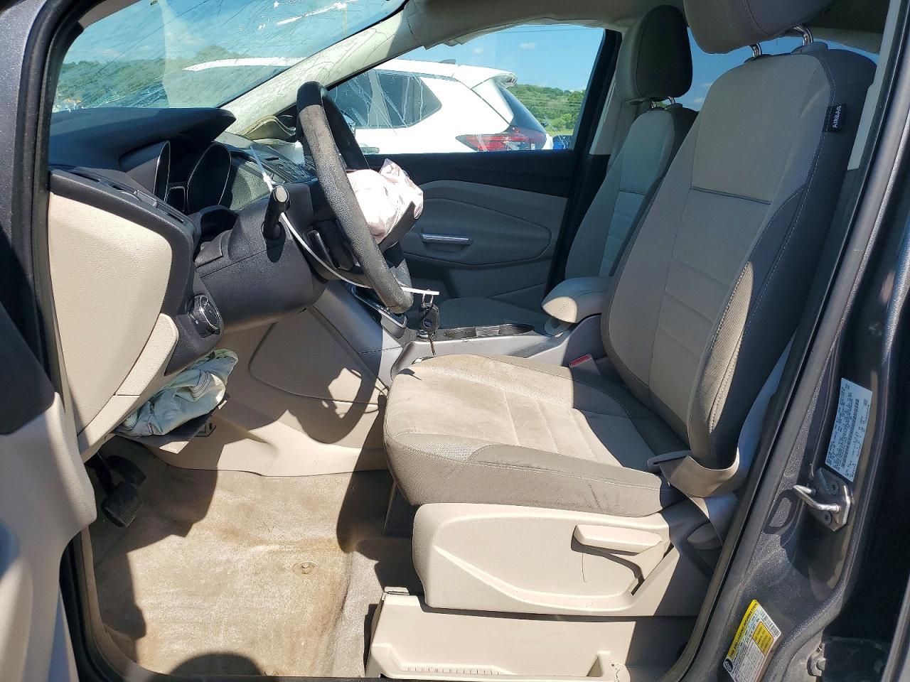 2013 Ford Escape Se Серый vin: 1FMCU0G94DUD15920