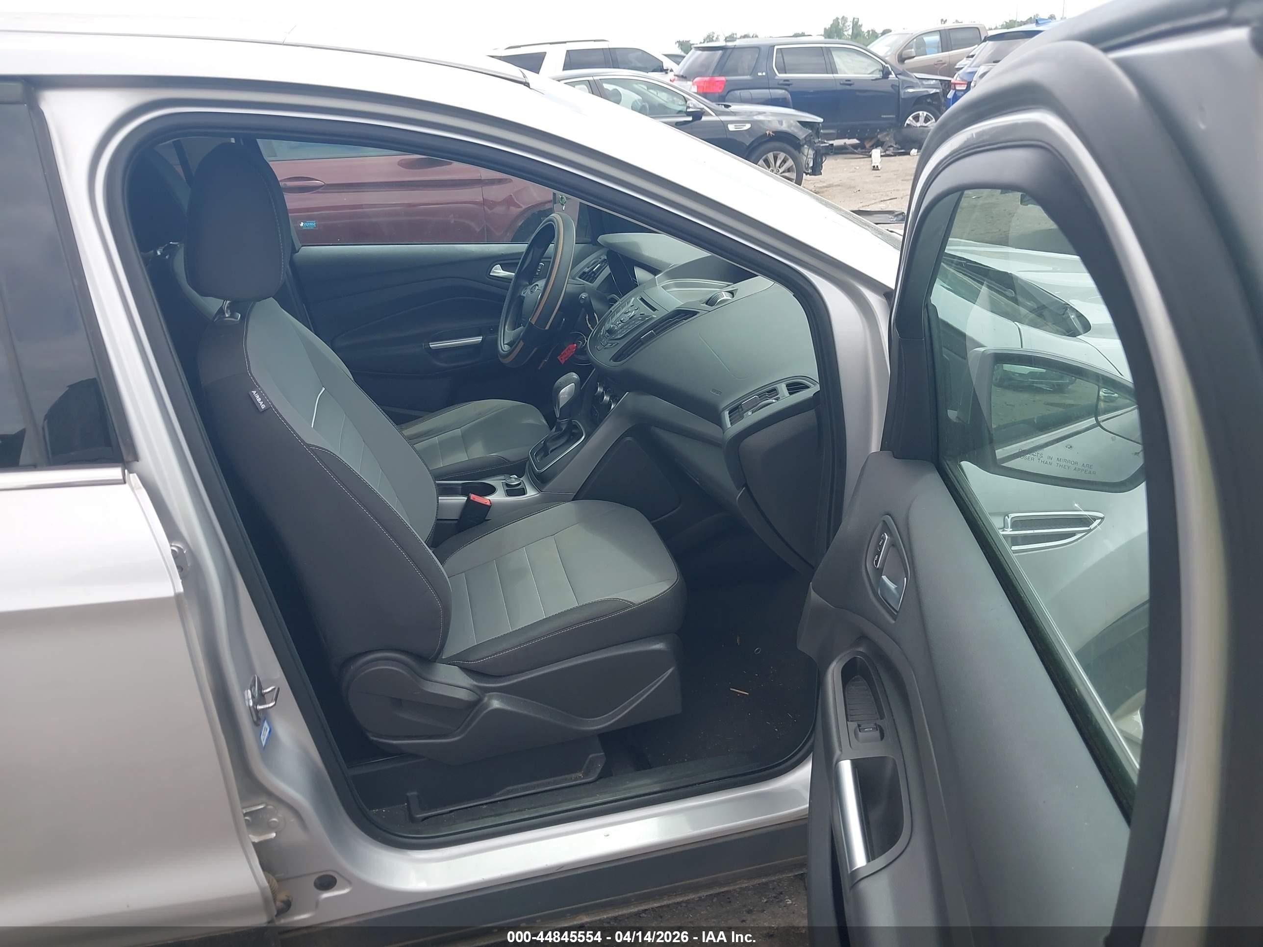 2013 Ford Escape Se Silver vin: 1FMCU0G94DUD17392