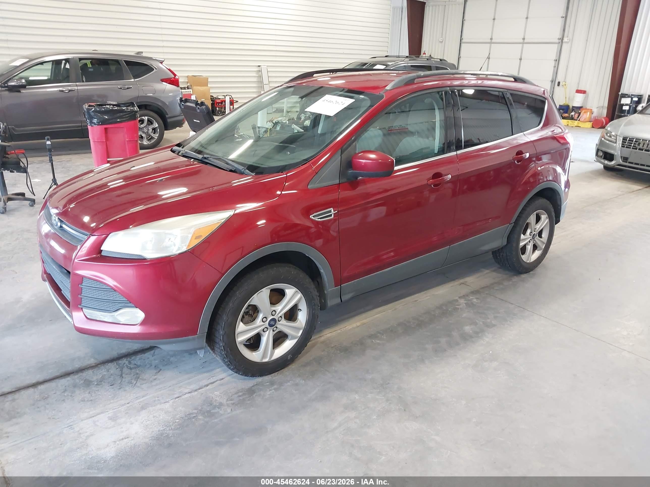 2014 Ford Escape Se Red vin: 1FMCU0G94EUB81203