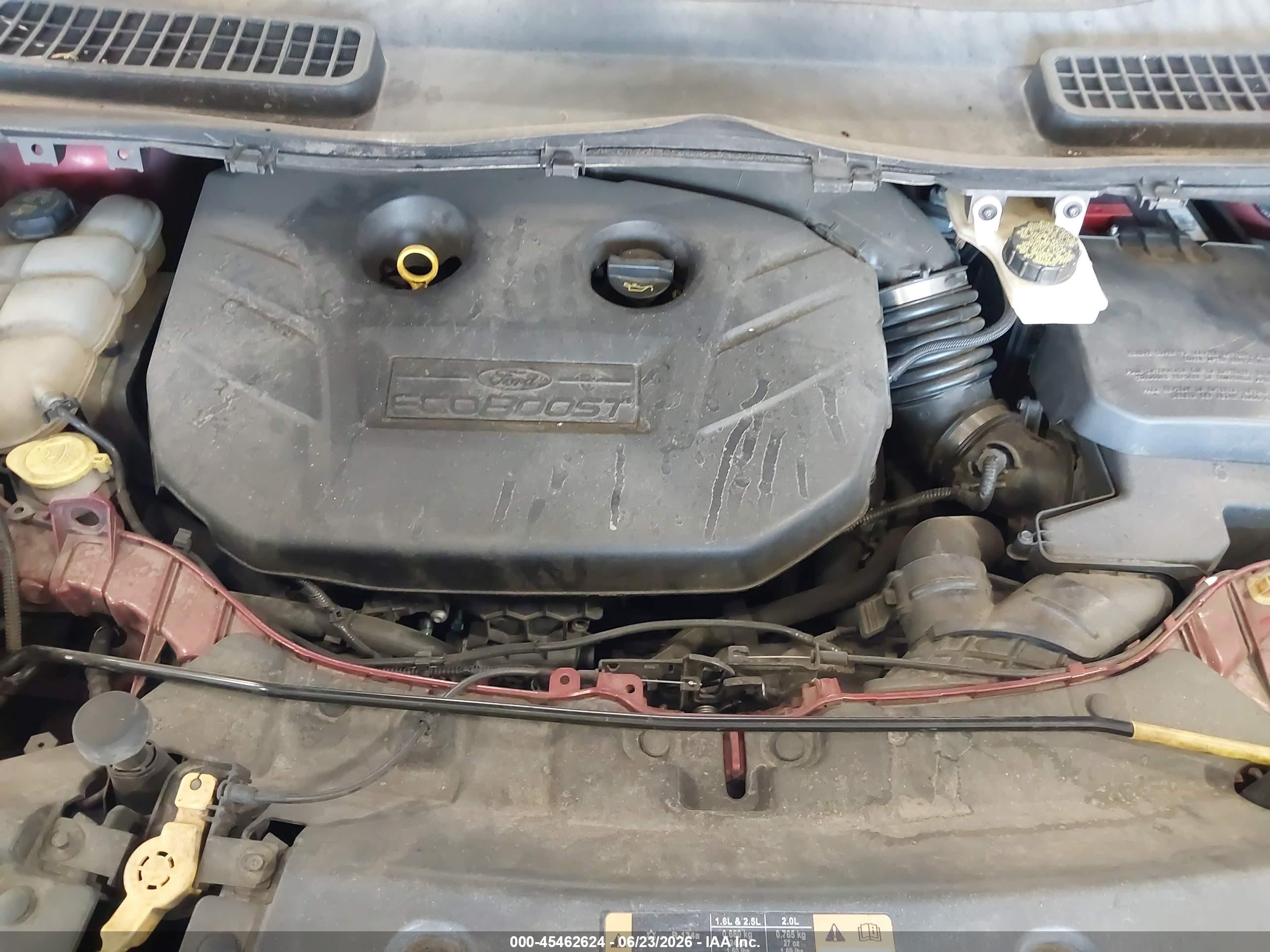 2014 Ford Escape Se Red vin: 1FMCU0G94EUB81203