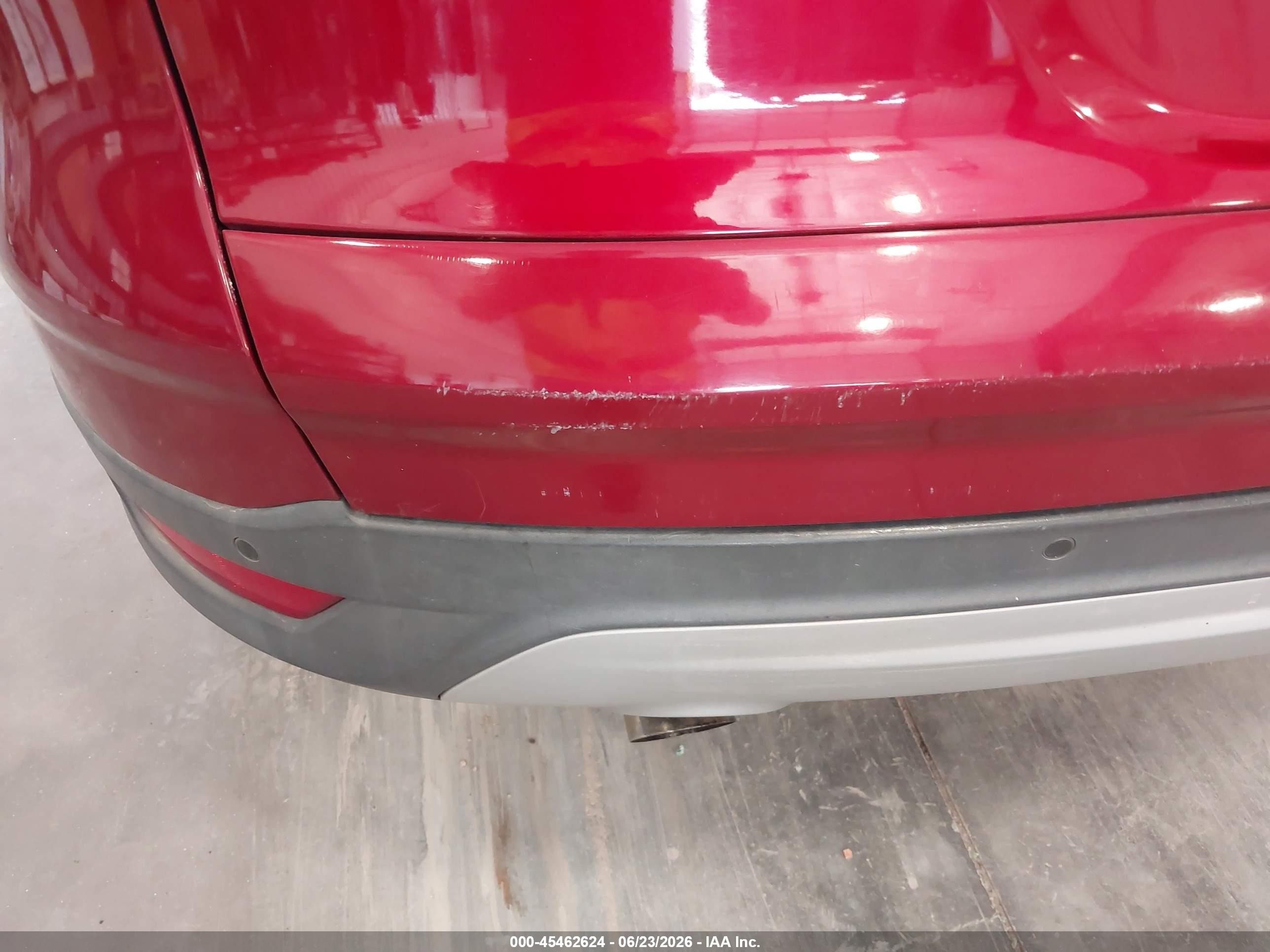 2014 Ford Escape Se Red vin: 1FMCU0G94EUB81203