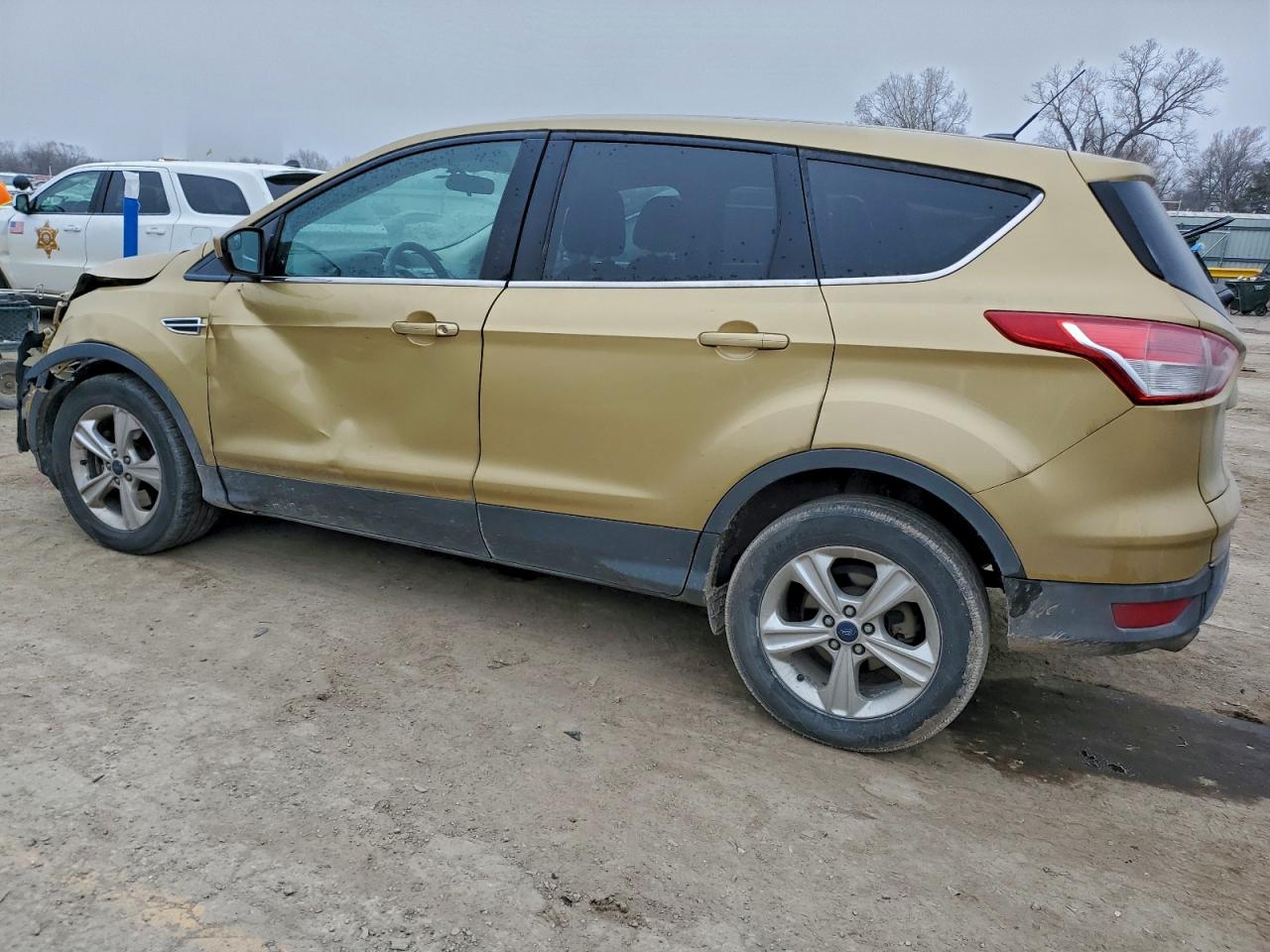 2014 Ford Escape Se Золотой vin: 1FMCU0G94EUC62279