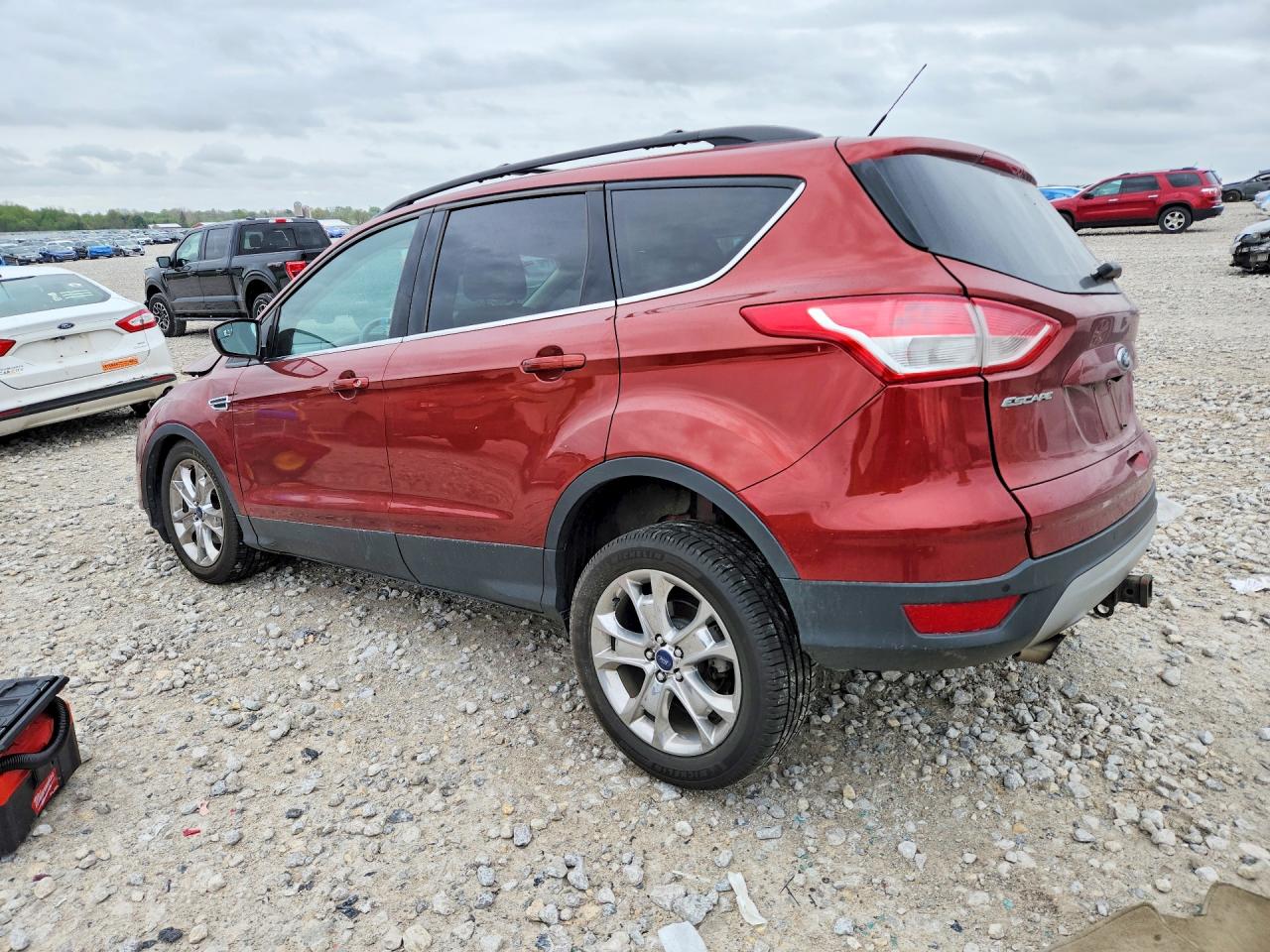 2014 Ford Escape Se Brown vin: 1FMCU0G94EUD08385