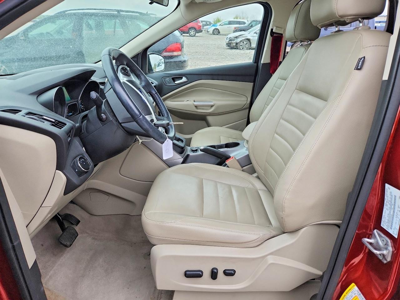 2014 Ford Escape Se Brown vin: 1FMCU0G94EUD08385