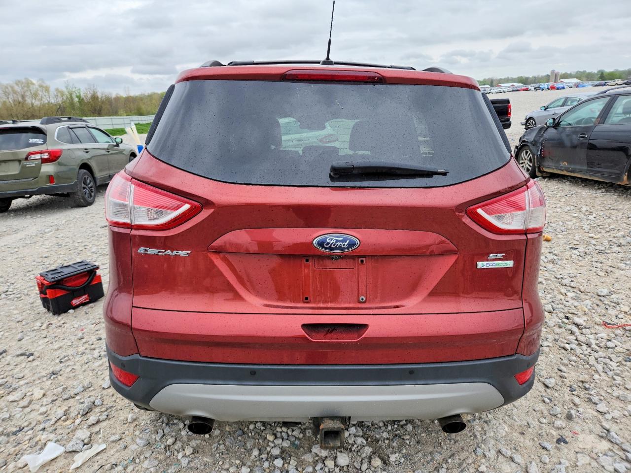 2014 Ford Escape Se Brown vin: 1FMCU0G94EUD08385