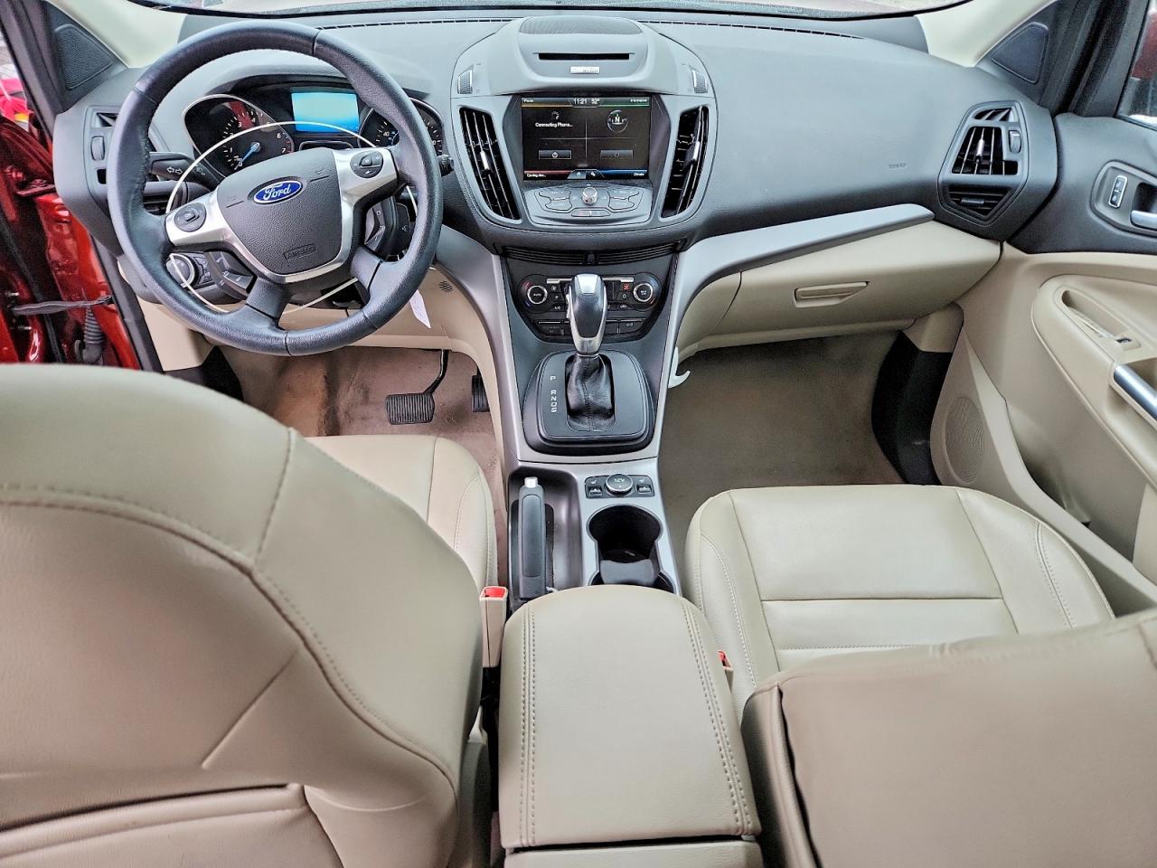 2014 Ford Escape Se Brown vin: 1FMCU0G94EUD08385