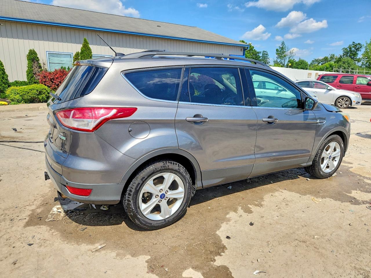 2014 Ford Escape Se Серый vin: 1FMCU0G94EUD91672