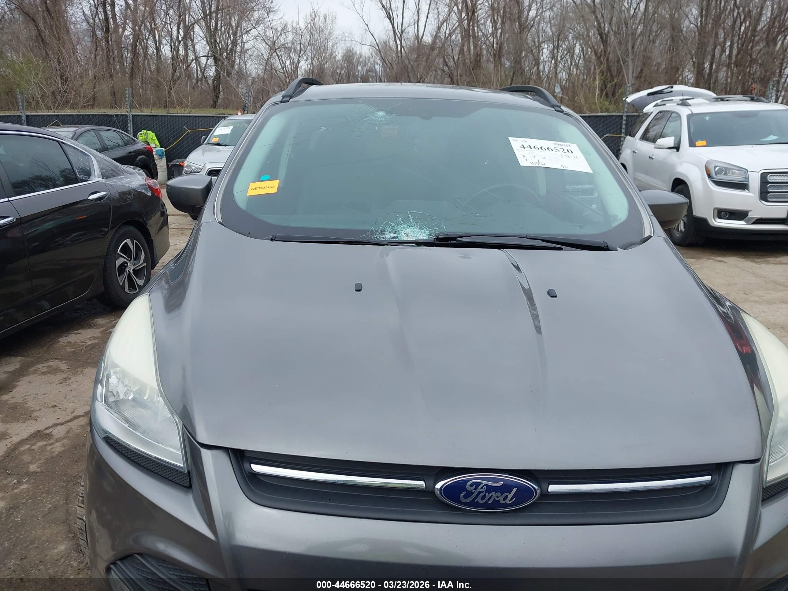 2014 Ford Escape Se Серый vin: 1FMCU0G94EUD95673