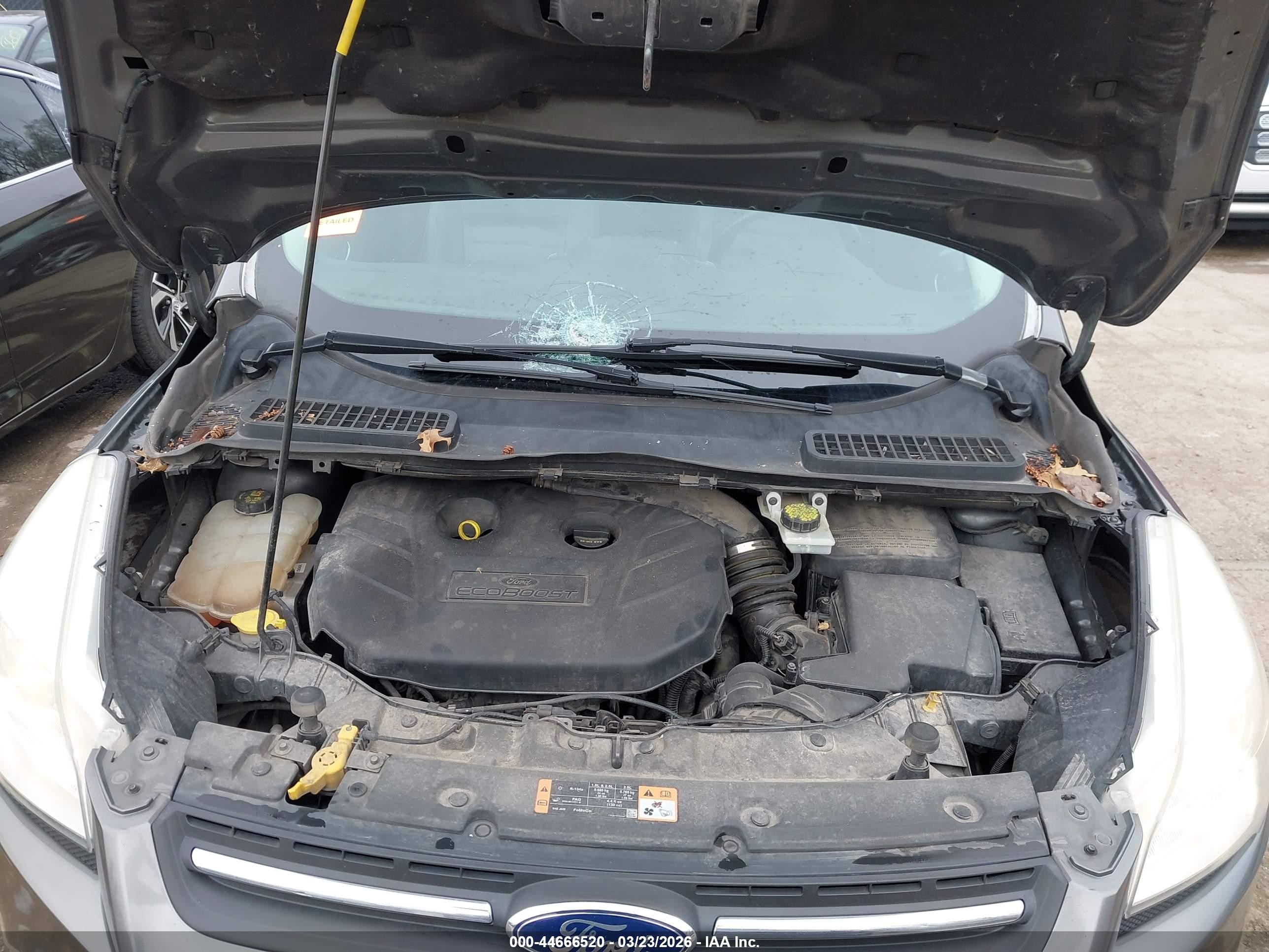 2014 Ford Escape Se Серый vin: 1FMCU0G94EUD95673