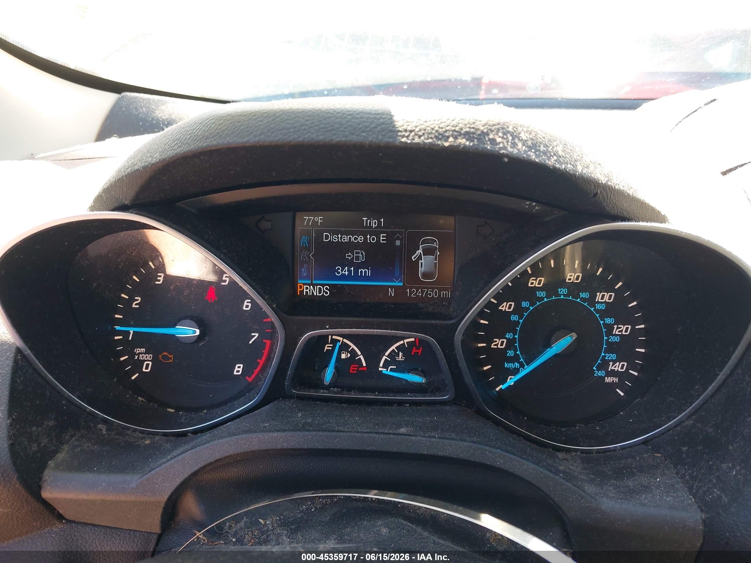 2014 Ford Escape Se Orange vin: 1FMCU0G94EUE50770