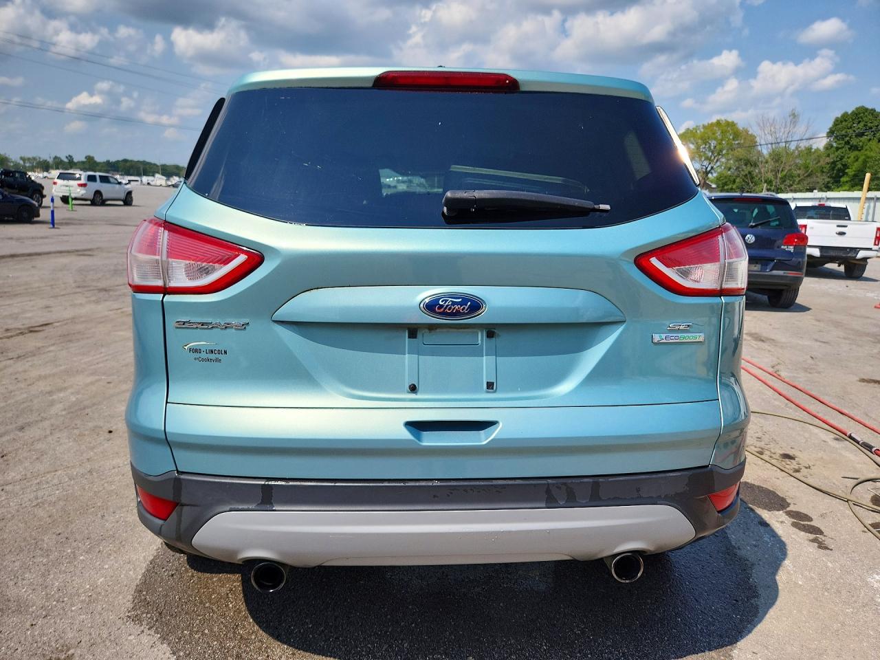 2013 Ford Escape Se Turquoise vin: 1FMCU0G95DUB90619
