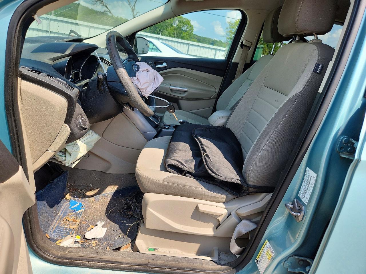 2013 Ford Escape Se Turquoise vin: 1FMCU0G95DUB90619