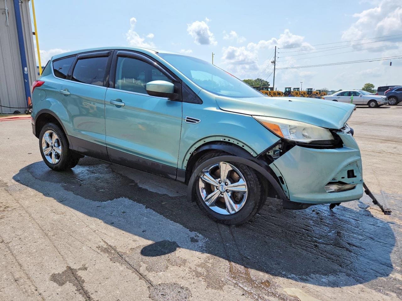 2013 Ford Escape Se Turquoise vin: 1FMCU0G95DUB90619