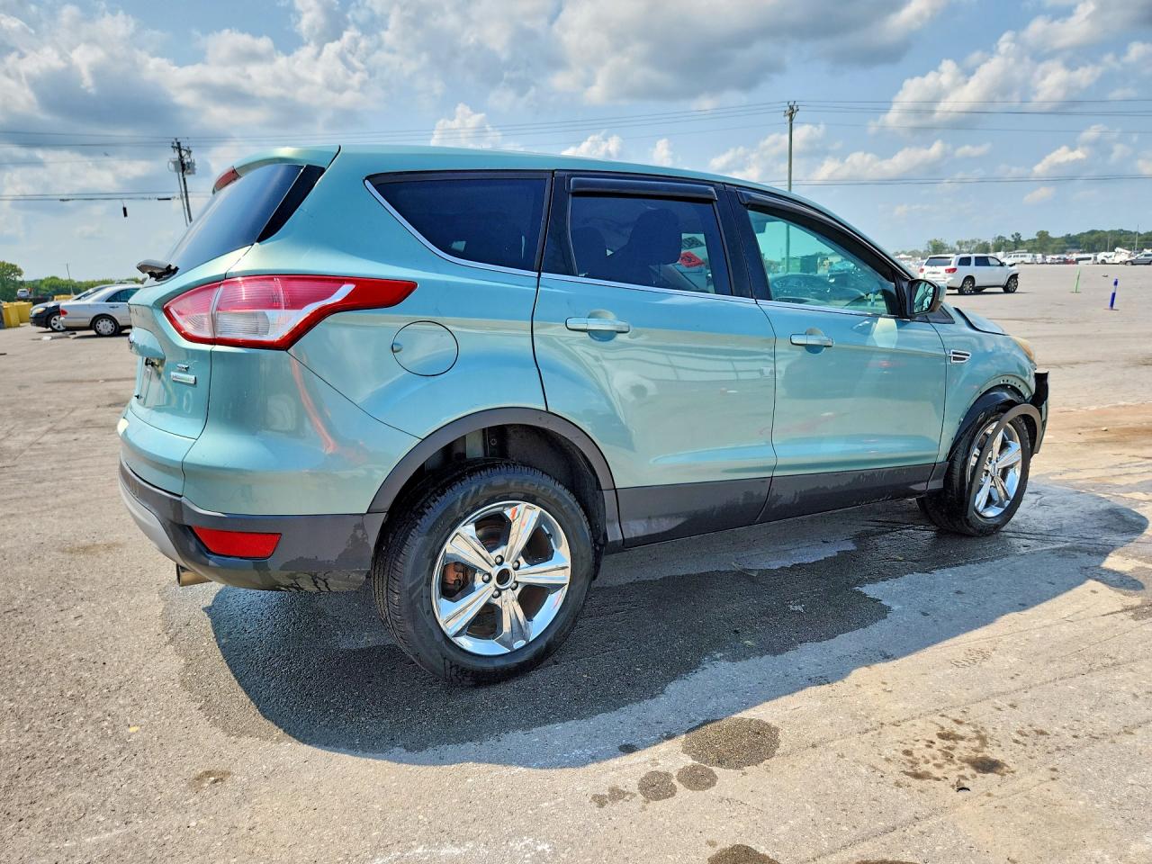 2013 Ford Escape Se Turquoise vin: 1FMCU0G95DUB90619