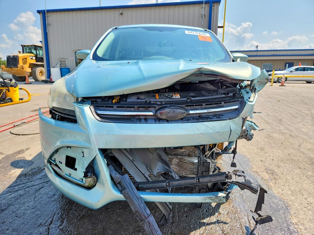2013 Ford Escape Se Turquoise vin: 1FMCU0G95DUB90619