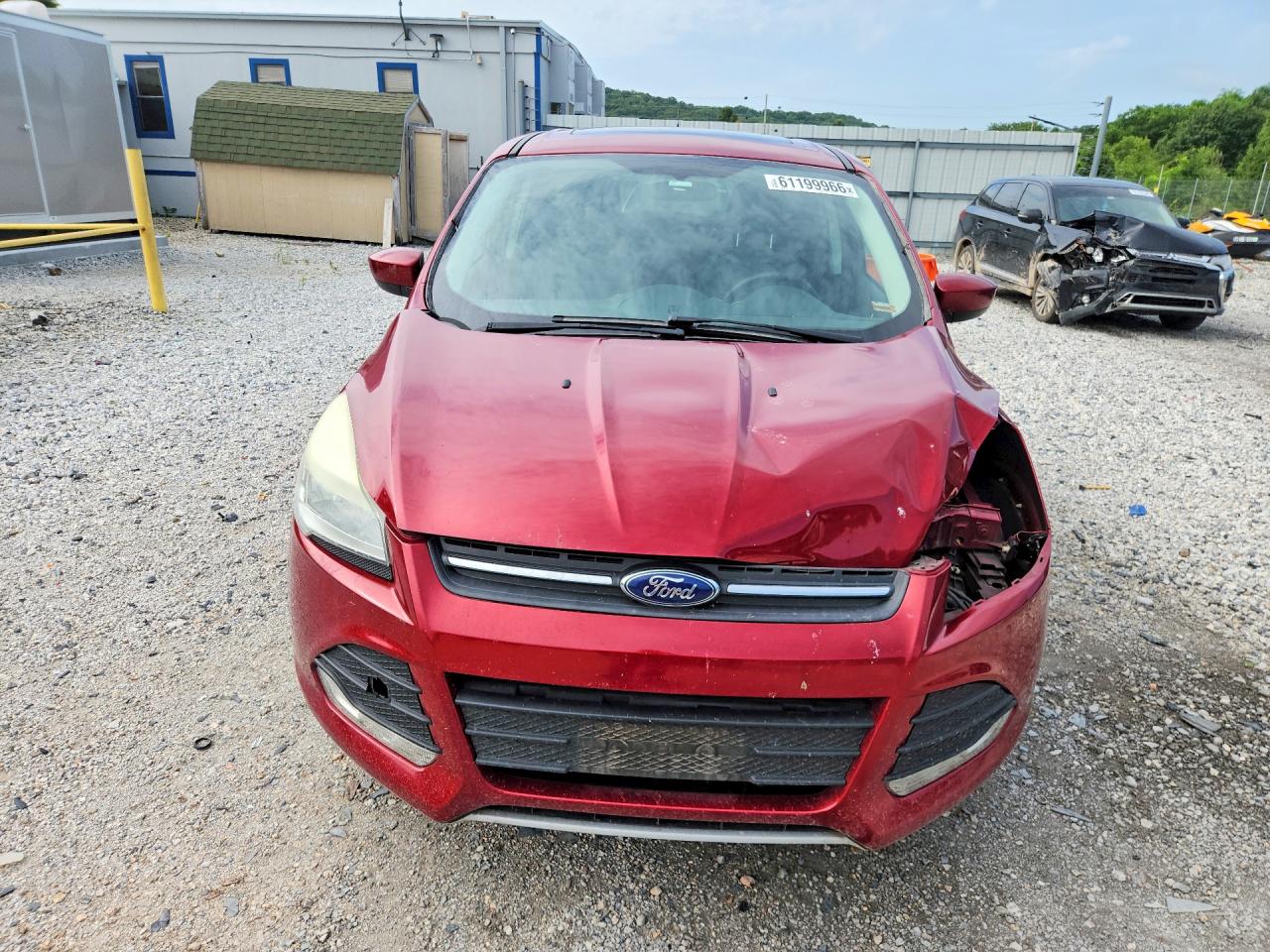 2013 Ford Escape Se Red vin: 1FMCU0G95DUC70227