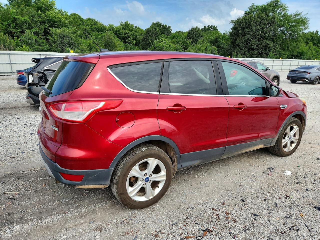 2013 Ford Escape Se Red vin: 1FMCU0G95DUC70227