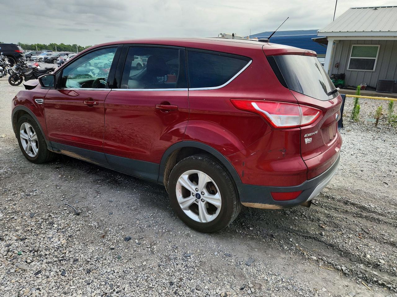 2013 Ford Escape Se Red vin: 1FMCU0G95DUC70227