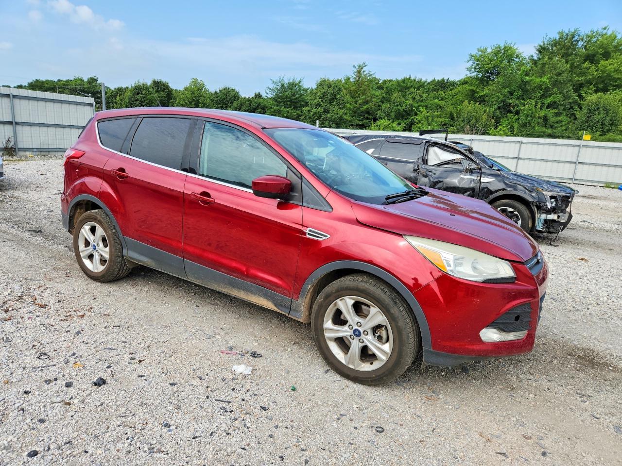 2013 Ford Escape Se Red vin: 1FMCU0G95DUC70227